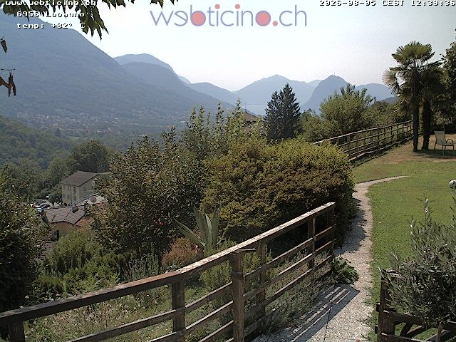 Archiv Foto Webcam Lugano - San Salvatore - Blick Richtung Lugano