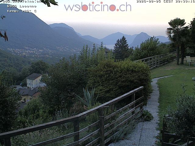 Archiv Foto Webcam Lugano - San Salvatore - Blick Richtung Lugano