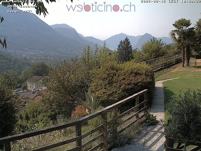 Archiv Foto Webcam Lugano - San Salvatore - Blick Richtung Lugano