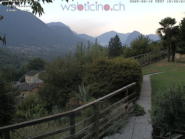 Archiv Foto Webcam Lugano - San Salvatore - Blick Richtung Lugano
