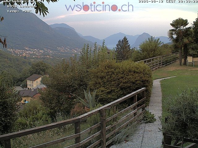 Archiv Foto Webcam Lugano - San Salvatore - Blick Richtung Lugano