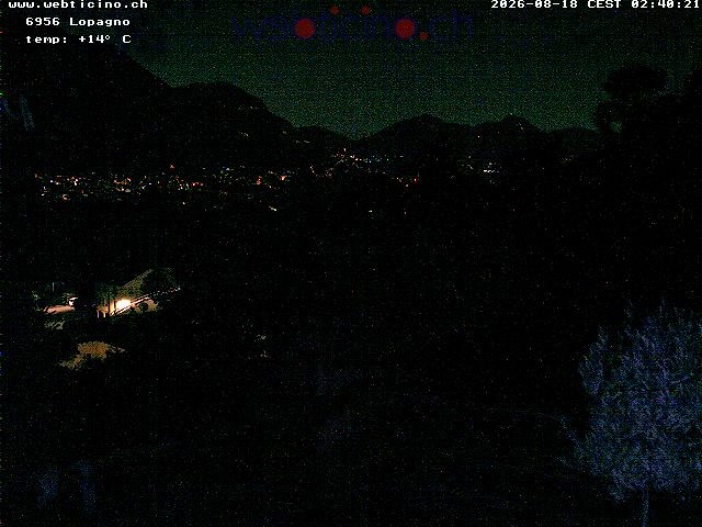 Archiv Foto Webcam Lugano - San Salvatore - Blick Richtung Lugano