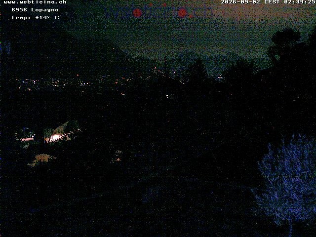 Archiv Foto Webcam Lugano - San Salvatore - Blick Richtung Lugano