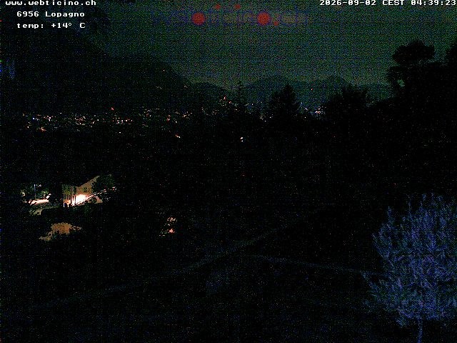 Archiv Foto Webcam Lugano - San Salvatore - Blick Richtung Lugano