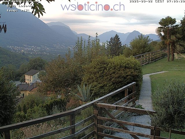 Archiv Foto Webcam Lugano - San Salvatore - Blick Richtung Lugano