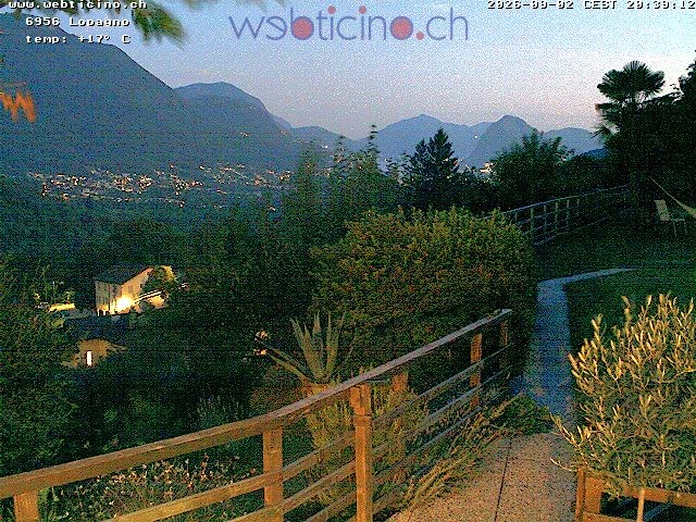 Archiv Foto Webcam Lugano - San Salvatore - Blick Richtung Lugano