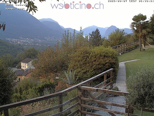 Archiv Foto Webcam Lugano - San Salvatore - Blick Richtung Lugano