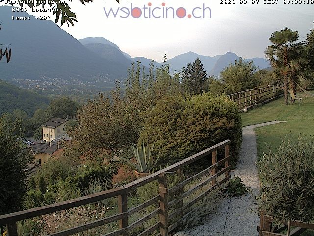 Archiv Foto Webcam Lugano - San Salvatore - Blick Richtung Lugano
