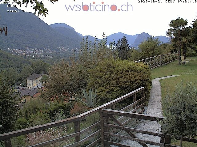 Archiv Foto Webcam Lugano - San Salvatore - Blick Richtung Lugano