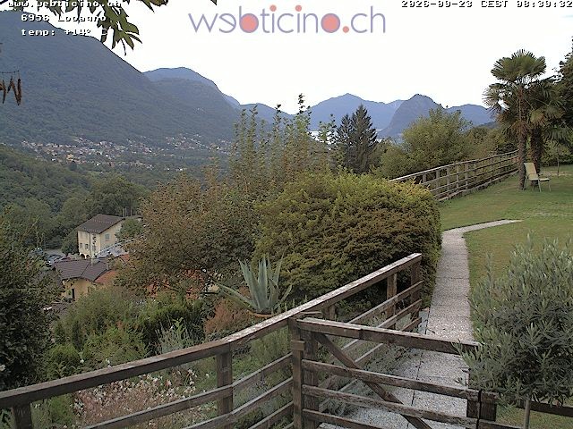 Archiv Foto Webcam Lugano - San Salvatore - Blick Richtung Lugano