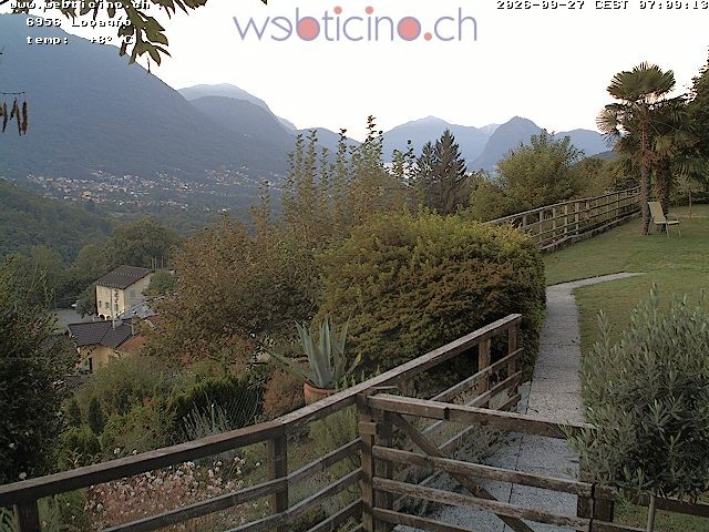 Archived image Webcam Lugano - San Salvatore