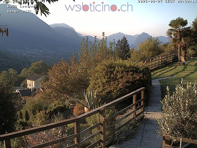 Archived image Webcam Lugano - San Salvatore