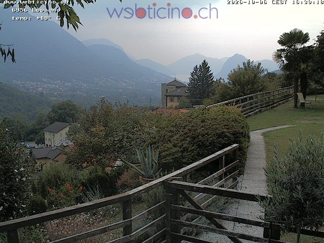 Archiv Foto Webcam Lugano - San Salvatore - Blick Richtung Lugano