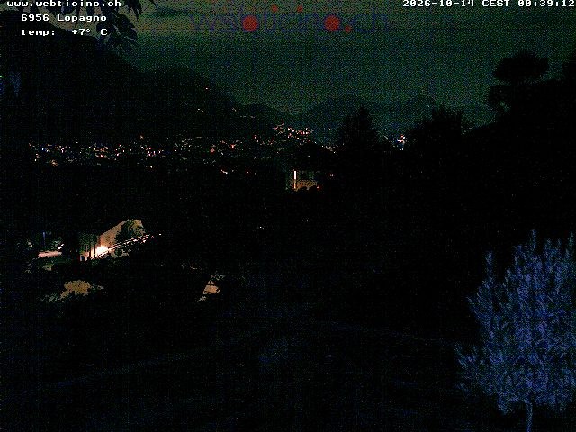Archiv Foto Webcam Lugano - San Salvatore - Blick Richtung Lugano