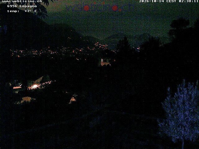 Archiv Foto Webcam Lugano - San Salvatore - Blick Richtung Lugano