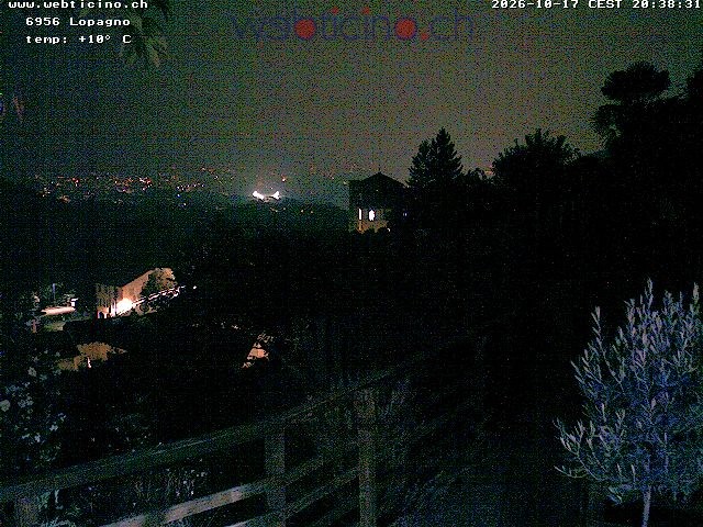 Archiv Foto Webcam Lugano - San Salvatore - Blick Richtung Lugano