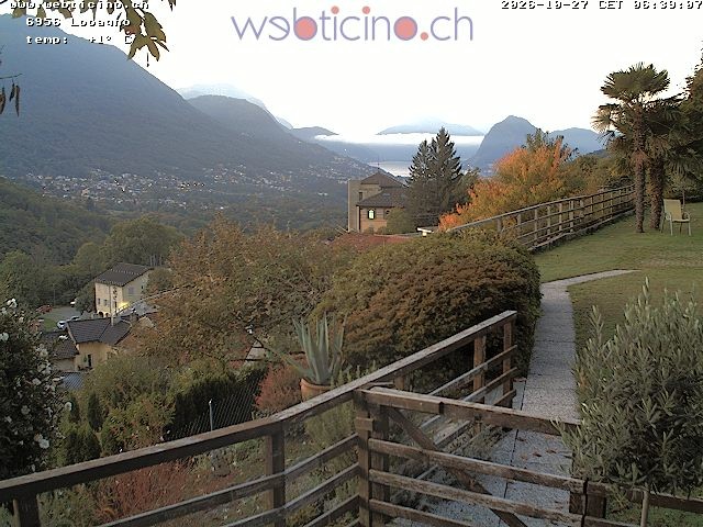 Archiv Foto Webcam Lugano - San Salvatore - Blick Richtung Lugano