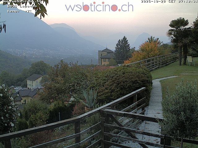 Archived image Webcam Lugano - San Salvatore