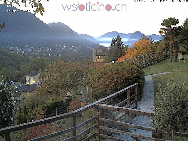 Archived image Webcam Lugano - San Salvatore