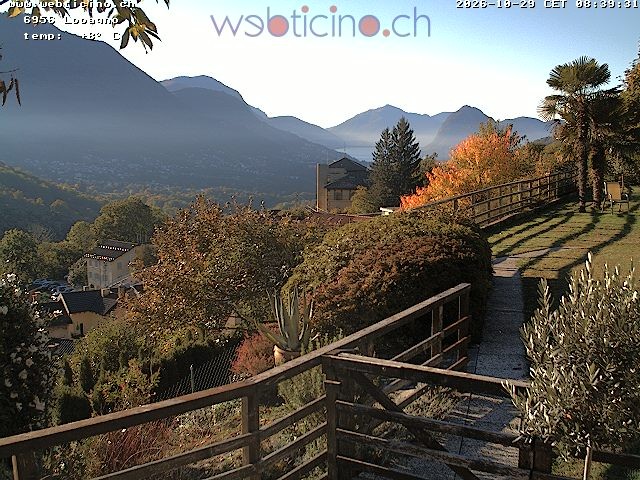 Archived image Webcam Lugano - San Salvatore