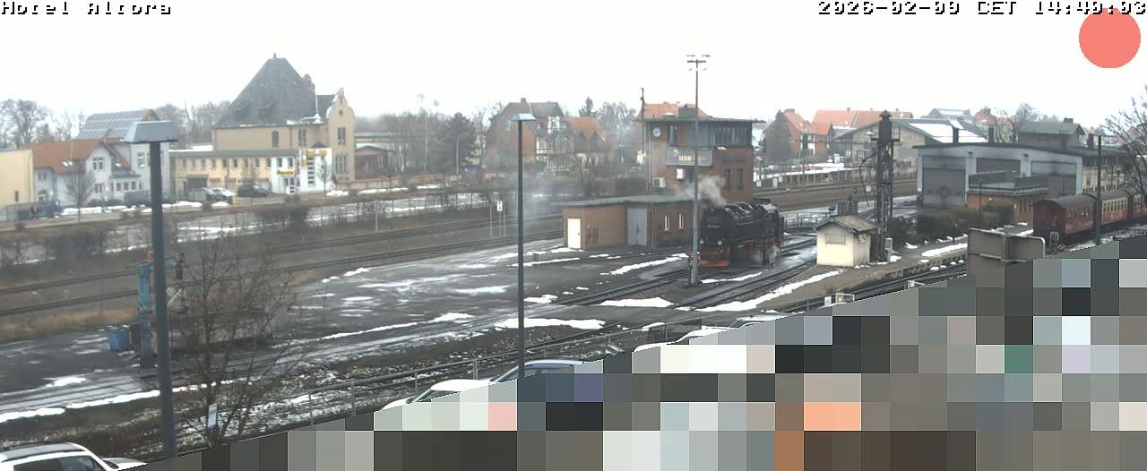 Archiv Foto Webcam Fahrzeugeinsatzstelle Wernigerode - Hotel Altora