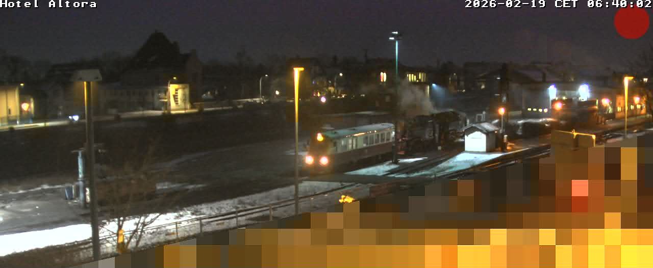 Archiv Foto Webcam Fahrzeugeinsatzstelle Wernigerode - Hotel Altora