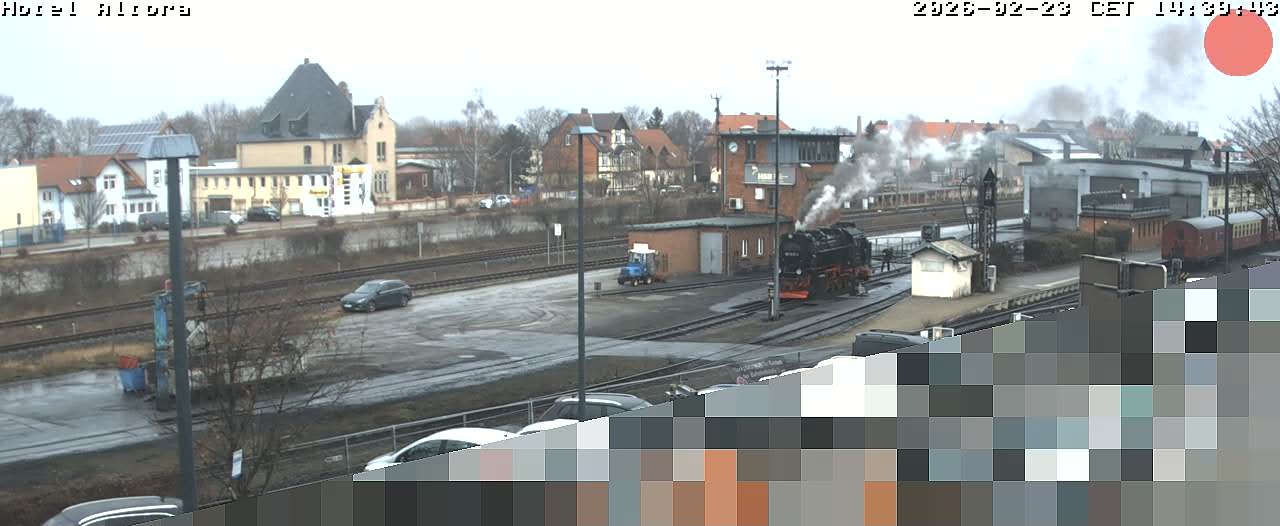 Archiv Foto Webcam Fahrzeugeinsatzstelle Wernigerode - Hotel Altora