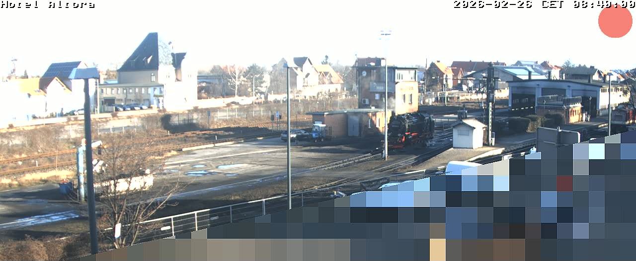 Archived image Webcam Wernigerode - Hotel Altora