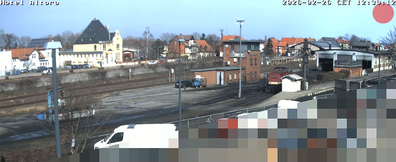 Archived image Webcam Wernigerode - Hotel Altora