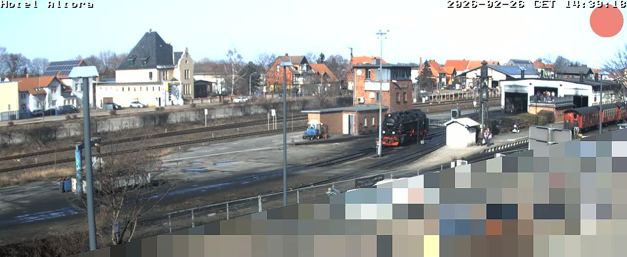 Archived image Webcam Wernigerode - Hotel Altora