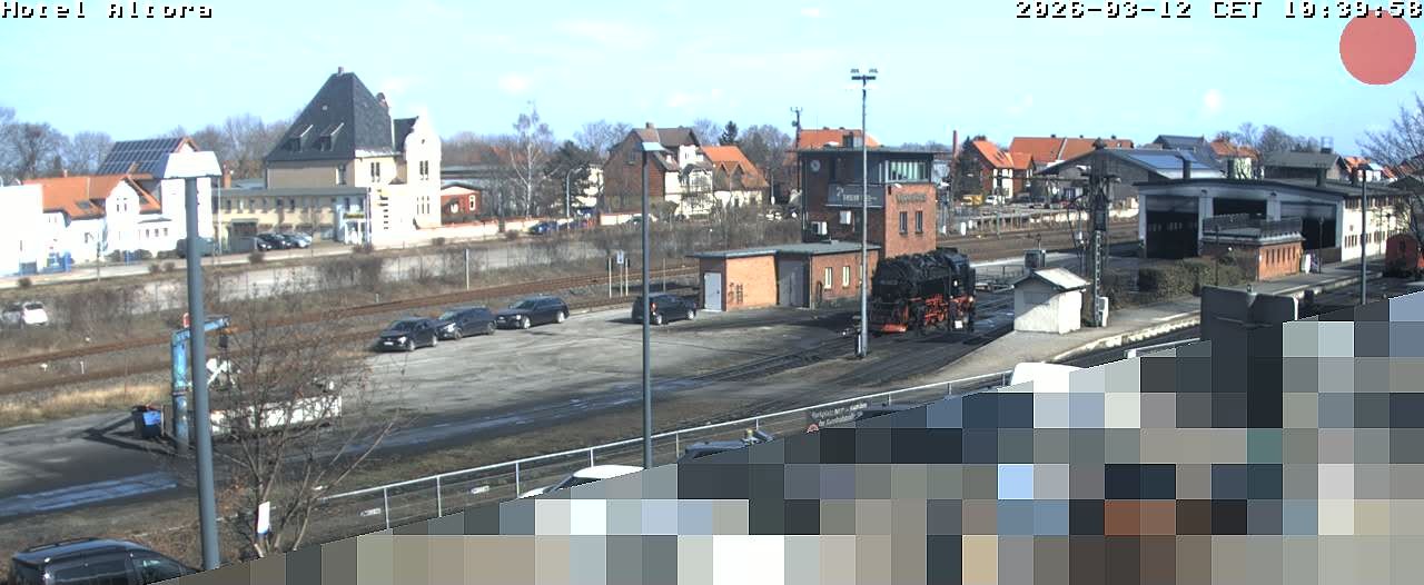 Archiv Foto Webcam Fahrzeugeinsatzstelle Wernigerode - Hotel Altora