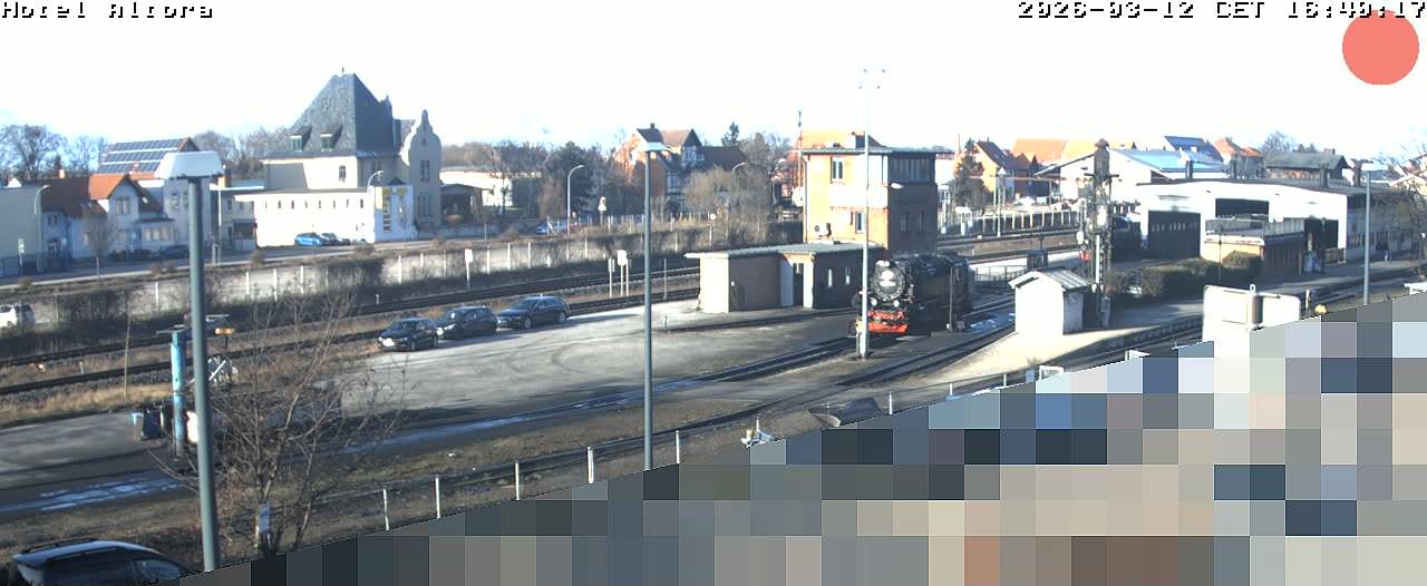 Archiv Foto Webcam Fahrzeugeinsatzstelle Wernigerode - Hotel Altora