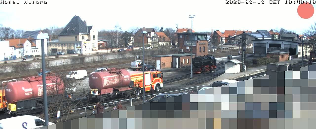 Archiv Foto Webcam Fahrzeugeinsatzstelle Wernigerode - Hotel Altora