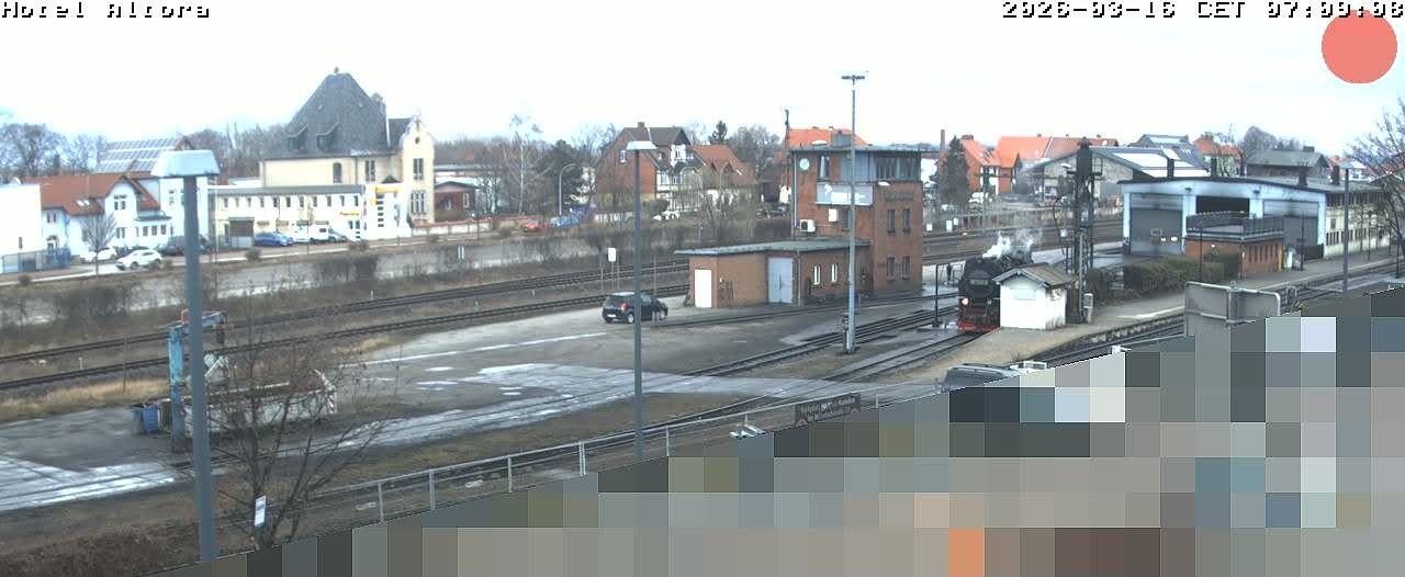 Archiv Foto Webcam Fahrzeugeinsatzstelle Wernigerode - Hotel Altora