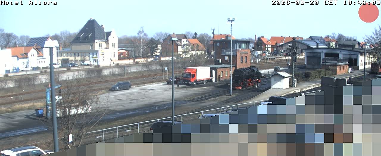 Archiv Foto Webcam Fahrzeugeinsatzstelle Wernigerode - Hotel Altora