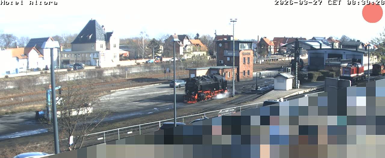 Archiv Foto Webcam Fahrzeugeinsatzstelle Wernigerode - Hotel Altora