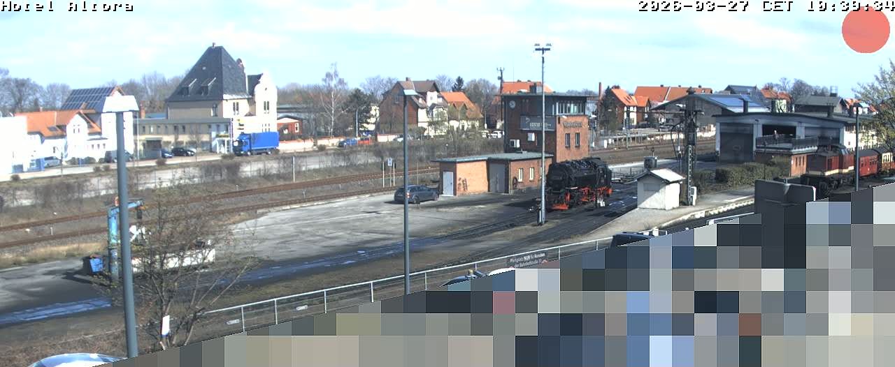 Archiv Foto Webcam Fahrzeugeinsatzstelle Wernigerode - Hotel Altora