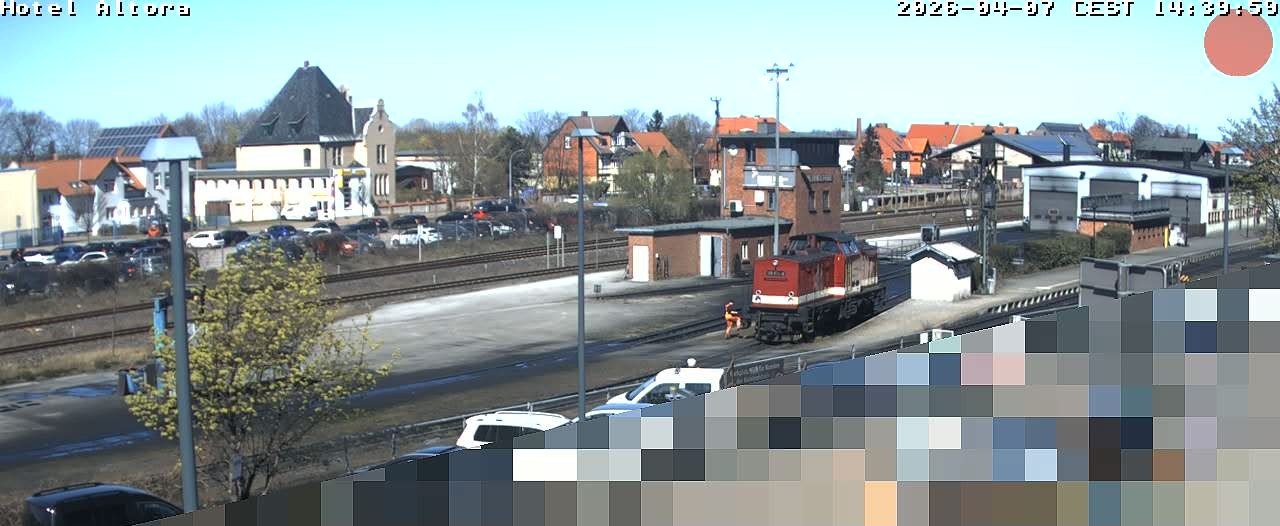 Archiv Foto Webcam Fahrzeugeinsatzstelle Wernigerode - Hotel Altora