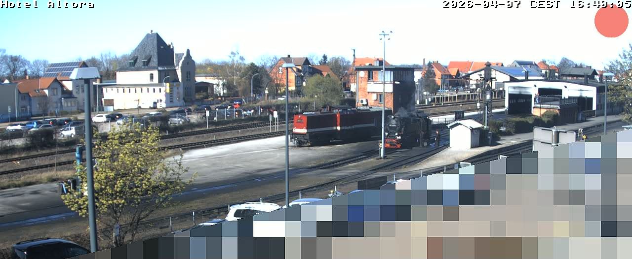 Archiv Foto Webcam Fahrzeugeinsatzstelle Wernigerode - Hotel Altora