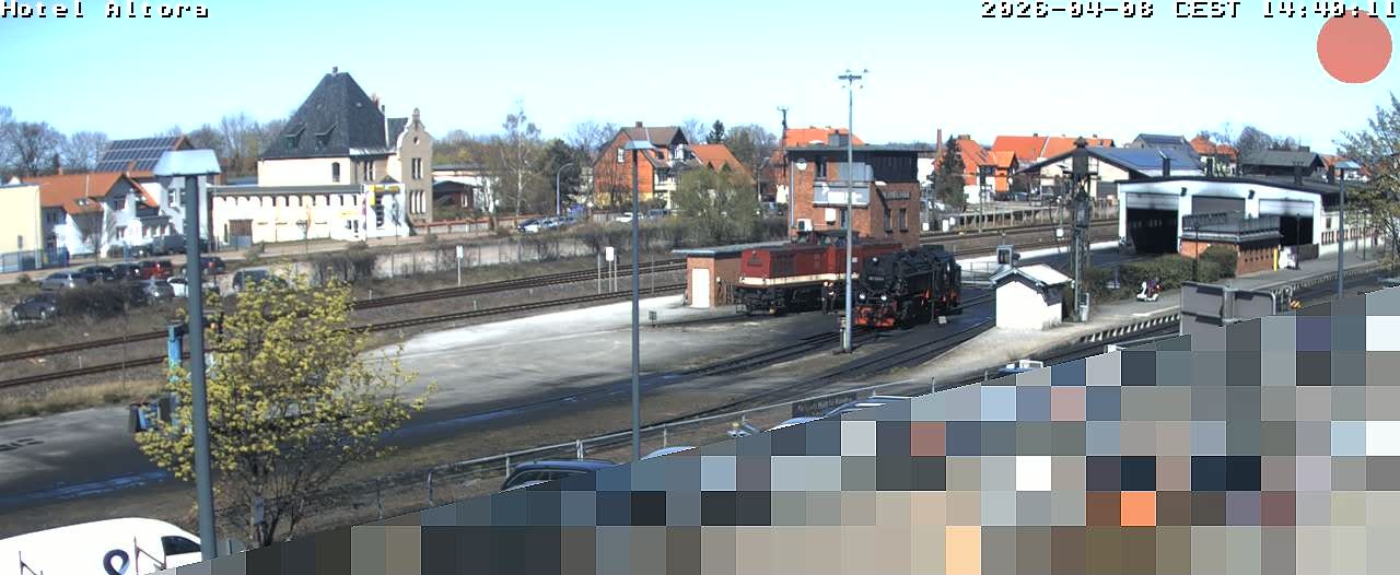 Archiv Foto Webcam Fahrzeugeinsatzstelle Wernigerode - Hotel Altora