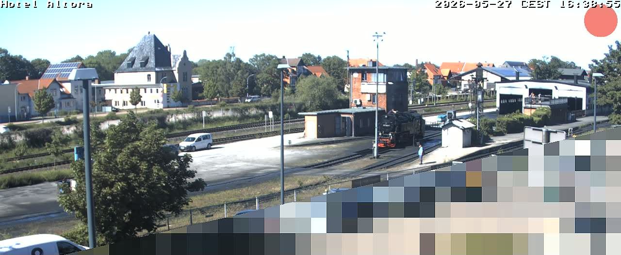 Archived image Webcam Wernigerode - Hotel Altora