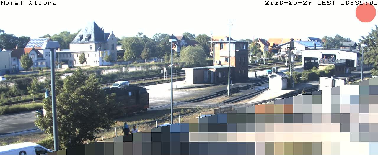 Archived image Webcam Wernigerode - Hotel Altora