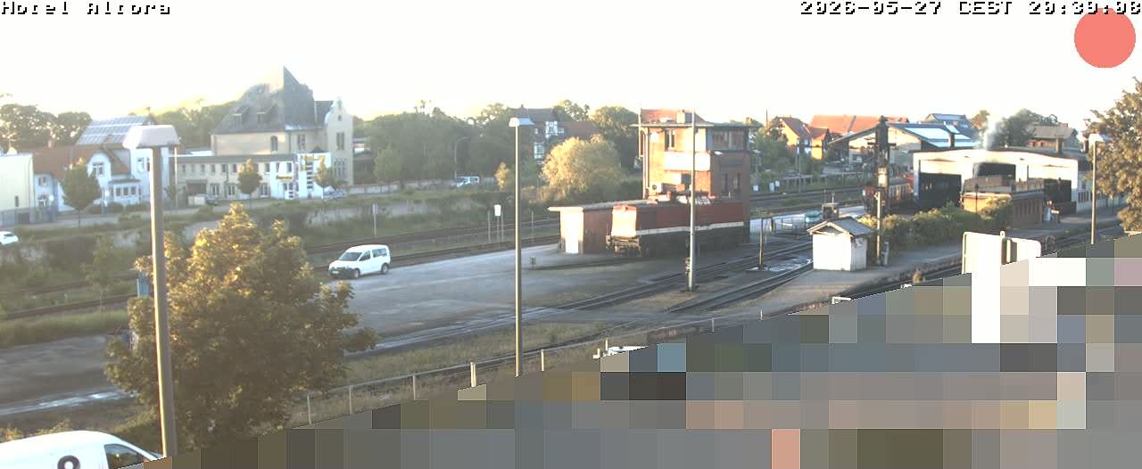 Archived image Webcam Wernigerode - Hotel Altora