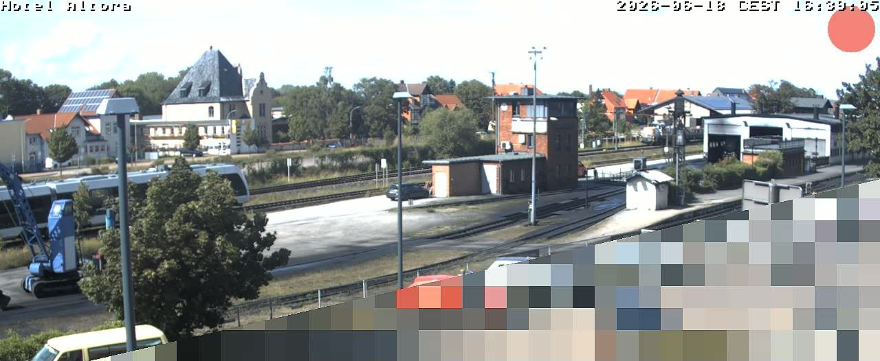 Archiv Foto Webcam Fahrzeugeinsatzstelle Wernigerode - Hotel Altora