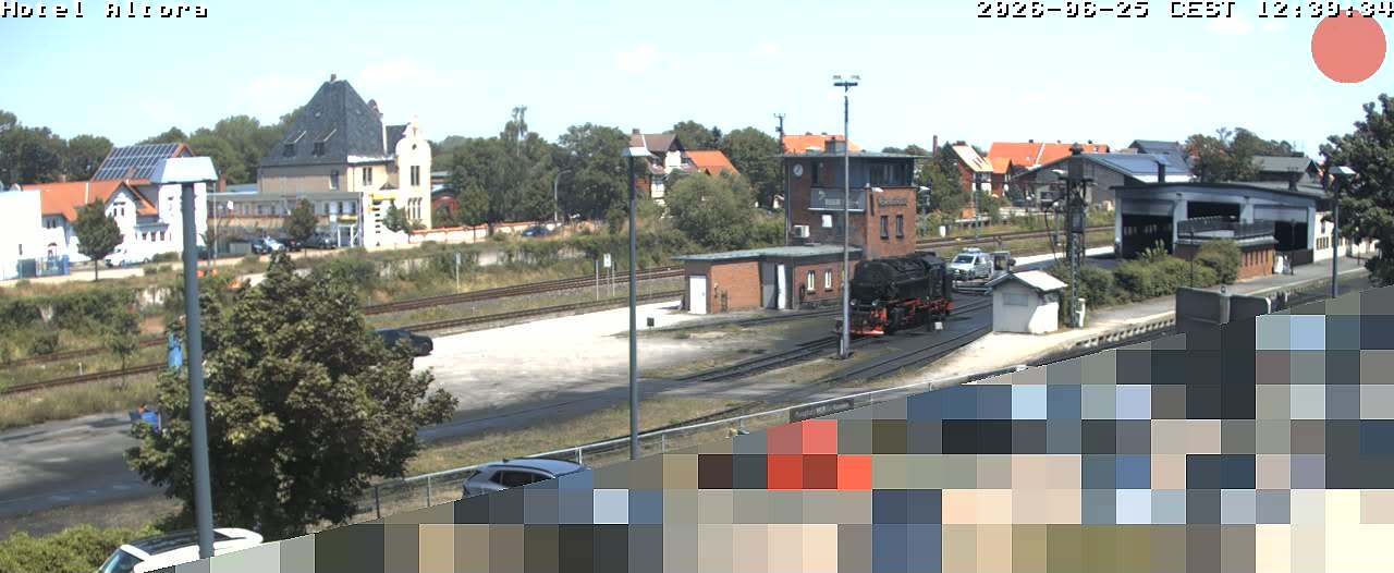 Archiv Foto Webcam Fahrzeugeinsatzstelle Wernigerode - Hotel Altora