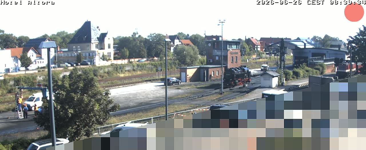 Archiv Foto Webcam Fahrzeugeinsatzstelle Wernigerode - Hotel Altora