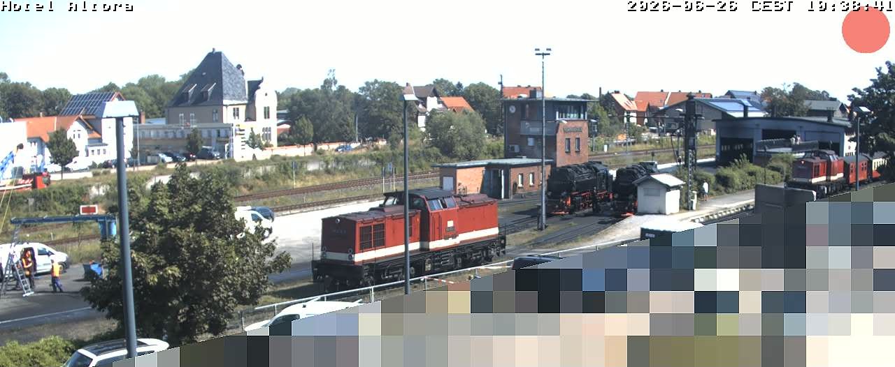Archiv Foto Webcam Fahrzeugeinsatzstelle Wernigerode - Hotel Altora