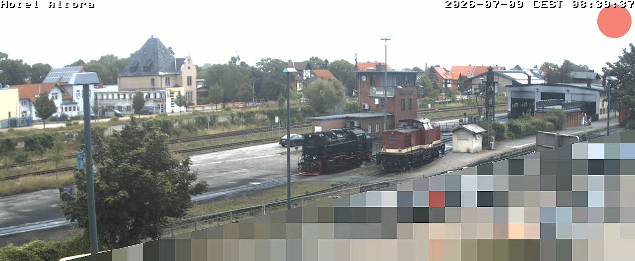Archiv Foto Webcam Fahrzeugeinsatzstelle Wernigerode - Hotel Altora