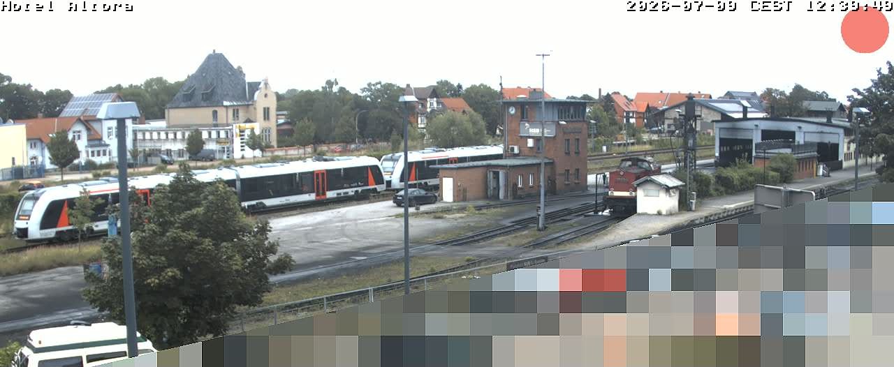 Archiv Foto Webcam Fahrzeugeinsatzstelle Wernigerode - Hotel Altora