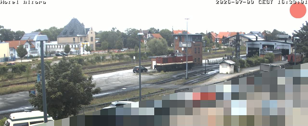Archiv Foto Webcam Fahrzeugeinsatzstelle Wernigerode - Hotel Altora